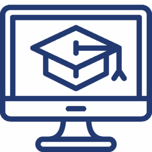 online-course blue